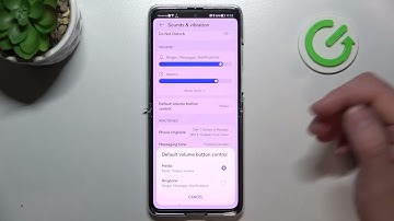 How to Change Volume Key Control on HUAWEI P50 Pocket