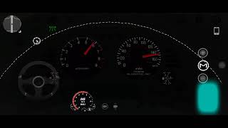 Mitsubishi Eclipse GSX (1995) Top Speed Run Night In Car Parking Multiplayer