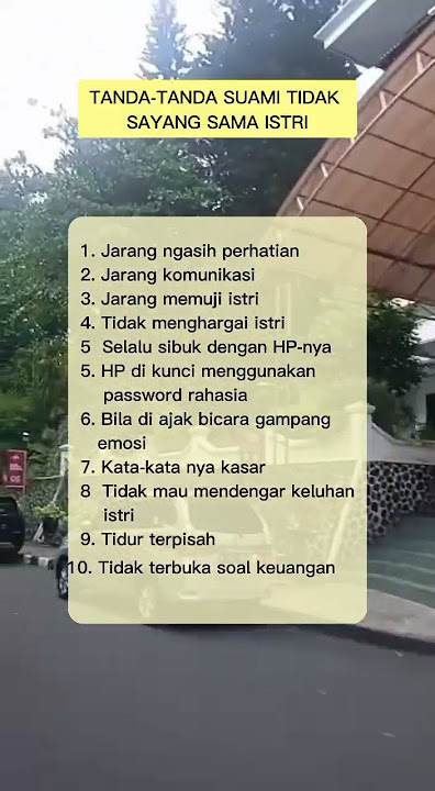 Tanda-tanda suami tidak sayang istri #shortsvideo #shorts #religi