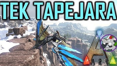 ARK Tapejara Tek Tier Saddle Review - Free with PS Plus - How To Spawn + Survival Guide Explained