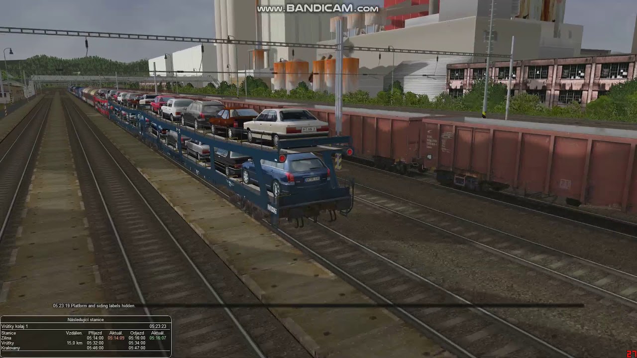 OpenRails, EN 443 BOHEMIA 2.část [Žilina - Kraľovany] - H0uba