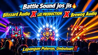 Download lagu BLIZZARD vs LKI PRODUCTION vs BREWOG AUDIO 🔥 Battle 2 sound di Karnaval Paleran, Umbulsari 2026 ‼️ 