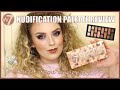 NEW W7 NUDIFICATION PRESSED PIGMENT PALETTE FIRST IMPRESSION REVIEW | Too Faced Dupe?? | Auroreblogs