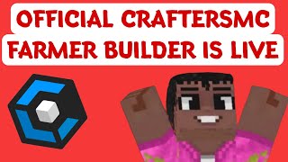 CrafterMC - Building My Farms (handcam)