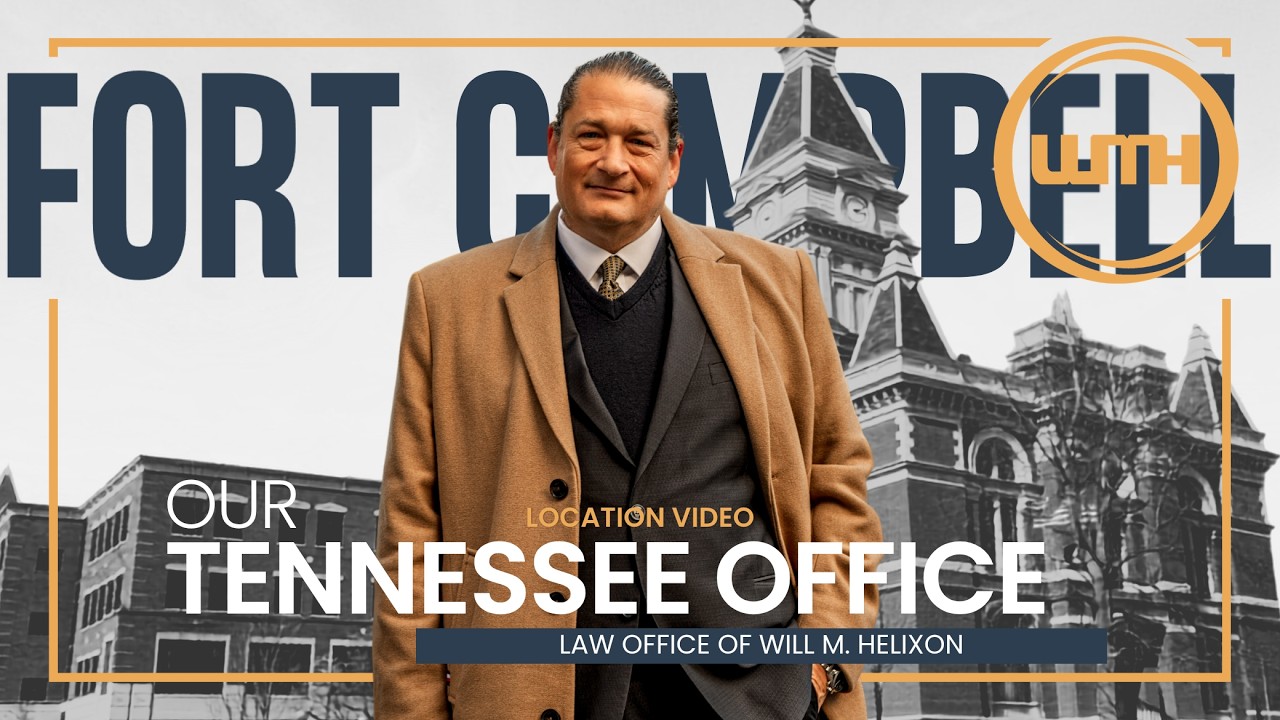 Tennessee Military Lawyers for U.S. Troops | Law Office of Will M. Helixon
