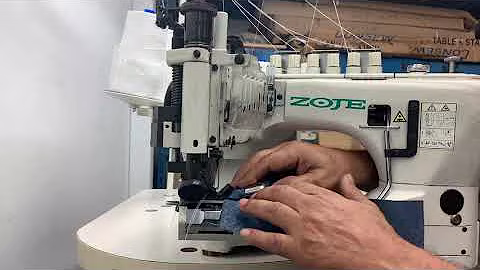 ZOJE ZJ-35800-DNU, New, Feed-Off-The-Arm, 3-Needle, 6-Thread, Chain Stitch, High Speed.