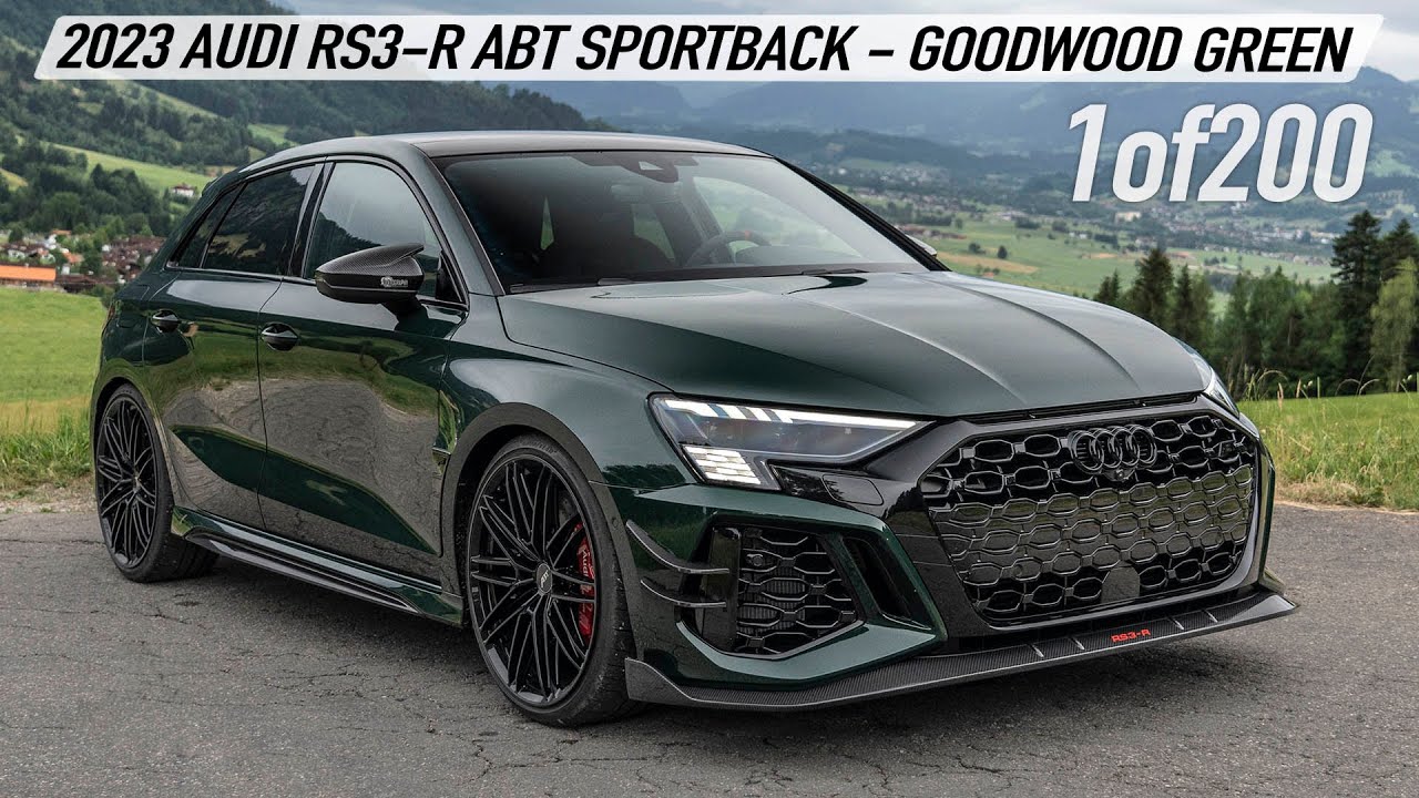 Limited ABT RS3-R features 500 HP and carbon aero package - Audi