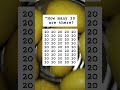 How Many 20 Are There Search Brainteaser Shorts How Many 20 Are There Search Brainteaser Shorts