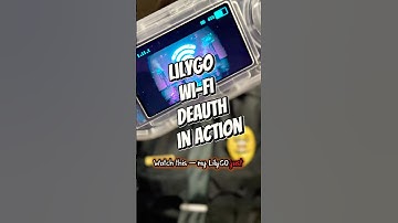 💥 LilyGO Wi-Fi Deauth in Action – Watch Them Drop! 💥