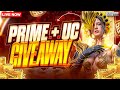 🔴 BGMI LIVE CUSTOM ROOMS + FREE RP | PRIME + UC GIVEAWAY ⚡ JOIN FAST