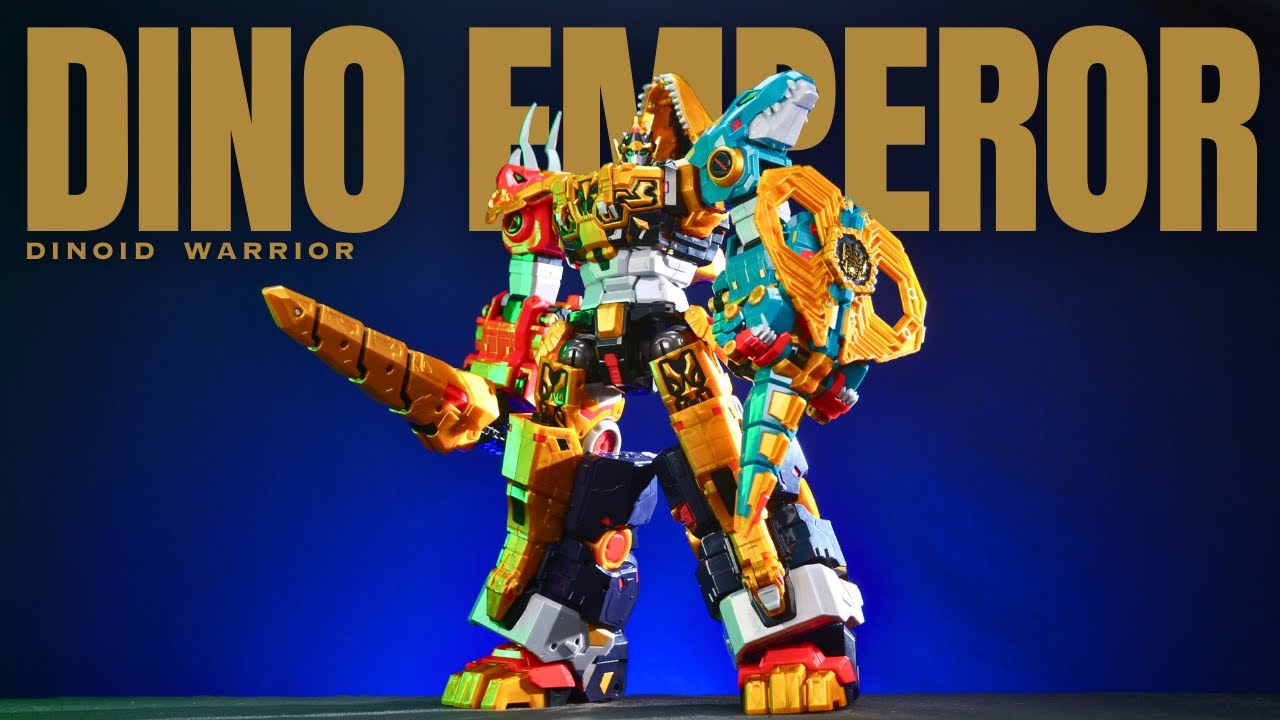 4K] Early Review!!! Finally Here👑 Mini Force Dino Emperor First