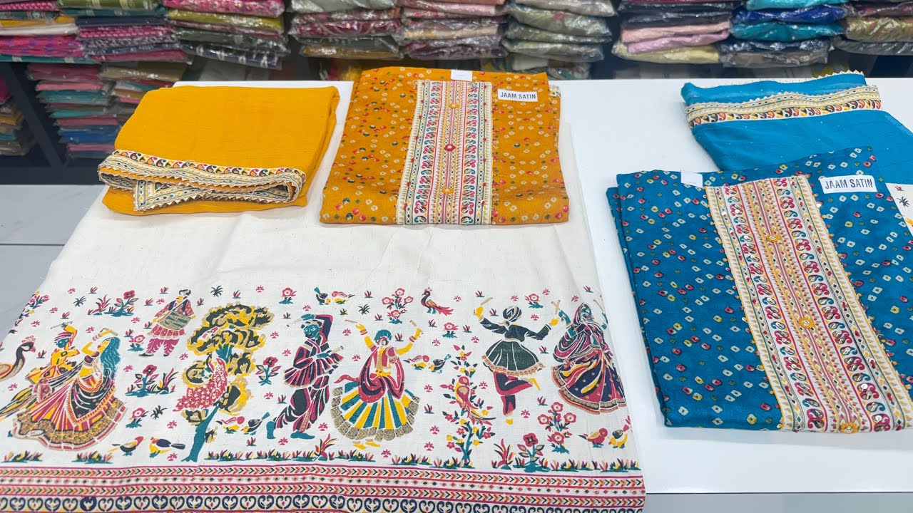 Jaipuri bandhanj का नया स्टॉक 🌸🔥 pure cotton ka full flash stock 🌹♠️🥀 #viral #trending 