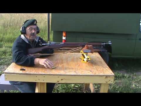 Five rounds out of the P14, or Pattern 1914  Rifle