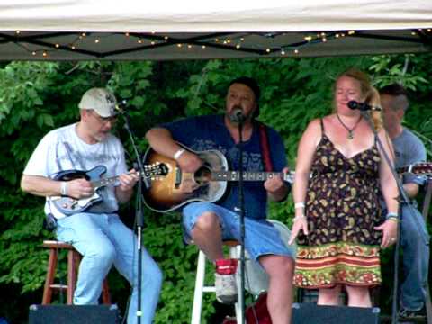 "Dixie Chicken" done acoustic style by Jeff, George, Debbie & Mike