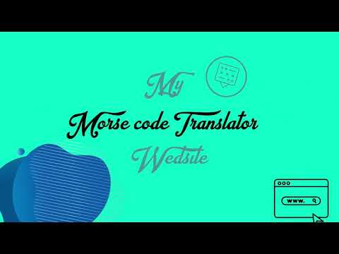 Morse code Website