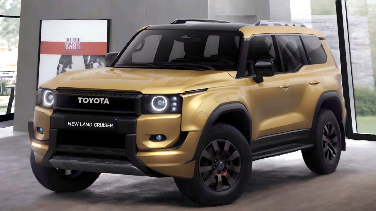 New 2024 Toyota Land Cruiser 250 The KING Of Midsize SUV Exterior and ...
