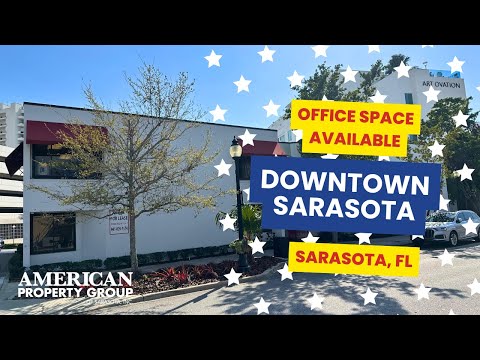 Downtown Sarasota Office Space for Lease | 1,500 SF | 1266 1st St Walkthrough Tour