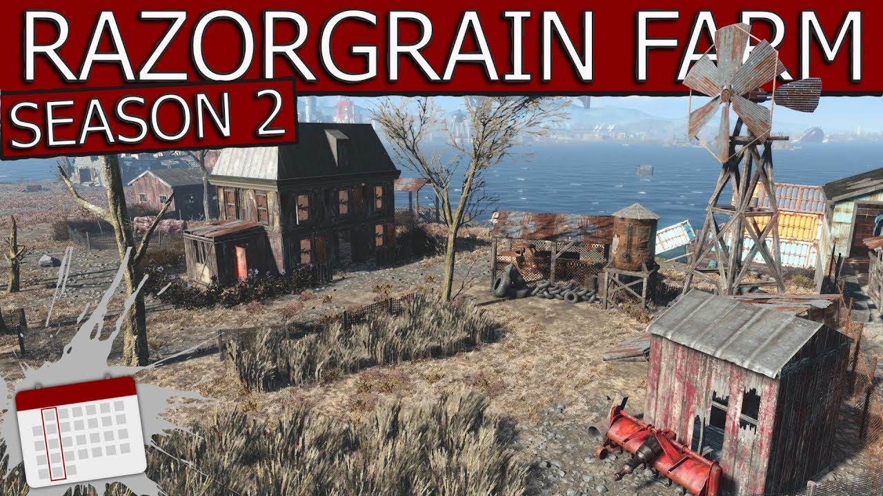 Fallout 4 Settlement Building Farm YouTube