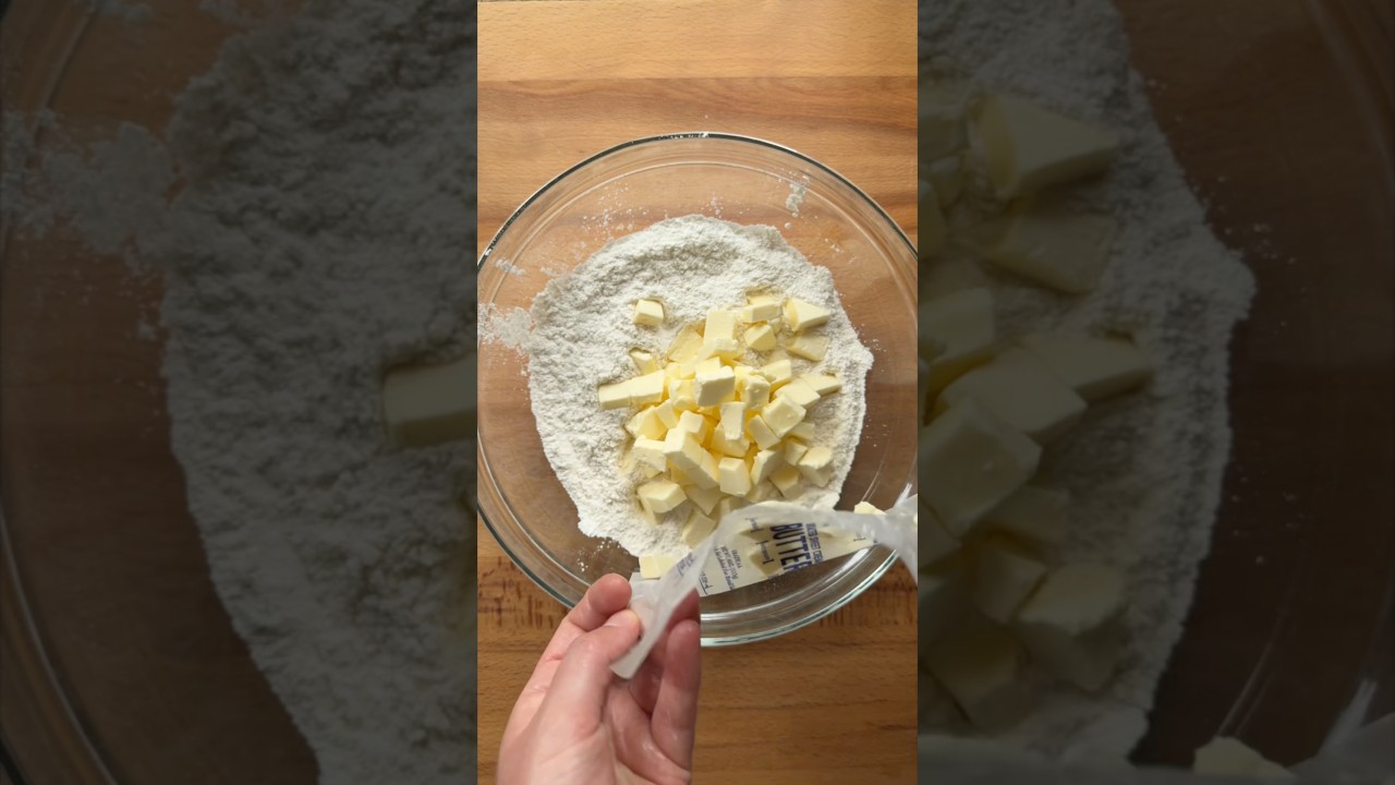 Easy all-butter pie dough. 