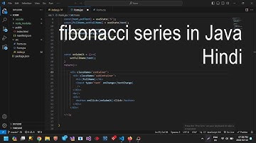 fibonacci series in java using for loop   fibonacci series in hindi