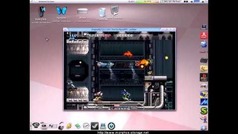 Testing GnGeo in MorphOS 3.10