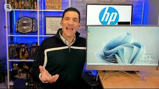HP 27" Touch All-in-One Computer AMD R3 512GB w/Smart Friend on QVC