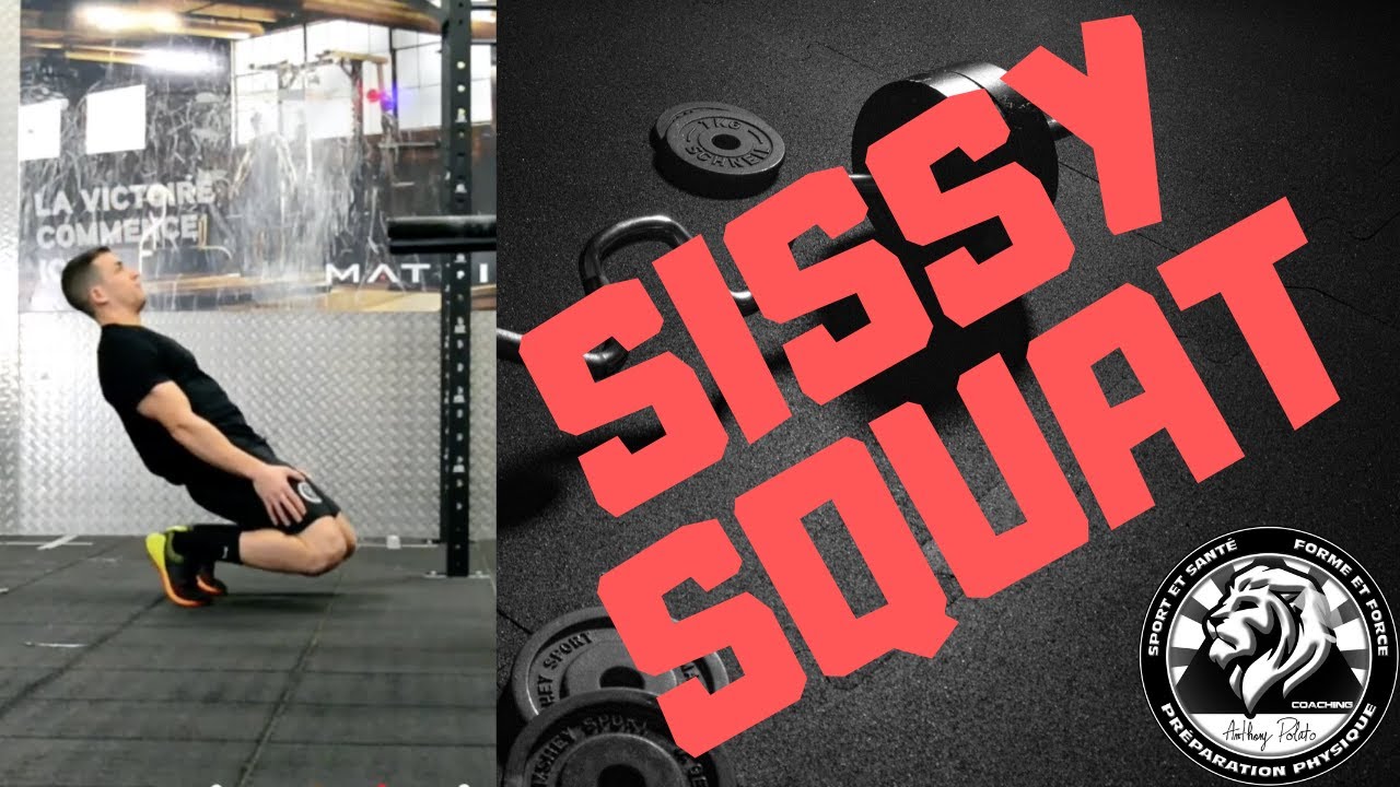SISSY SQUAT "LEG EXTENSION DEBOUT" YouTube