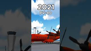 Turboprop FS best planes evolution (2017-2023) #turbopropflightsimulator #turbopropfs screenshot 2