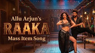Naatu Saara Seesa Song 4K Raaka Movie Allu Arjun Raaka Atlee New Movie Raaka Item Song