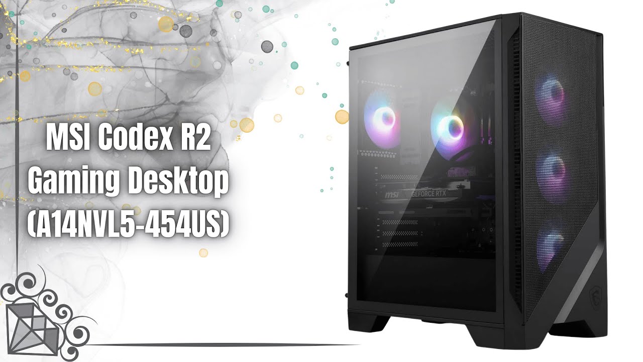 MSI Codex R2 Gaming Desktop Review | RTX 5060 + i5-14400F Budget Beast ...