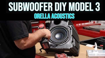 DIY Install of THE BEST plug and play subwoofer for the Tesla MODEL 3 by Orella Acoustics.