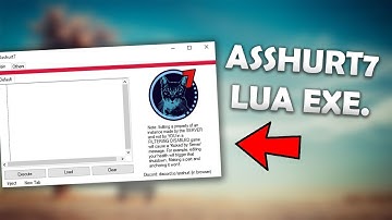 ROBLOX - OP EXPLOIT: ASSHURT7 + ASSHURT GIVEAWAY. LUA + LUA C EXE. 200+ CMDS (Showcase)