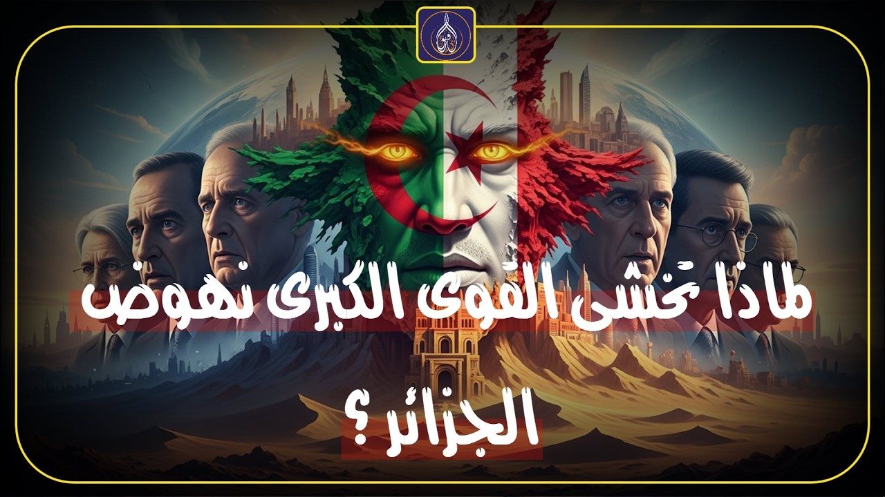 لماذا تخشى القوى الكبرى نهوض الجزائر؟ الوجه الحقيقي لقوةٍ تُرعب خصومها!