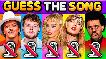 Guess the Song 🎤 Most Popular Songs 2000-2025 | Music Quiz