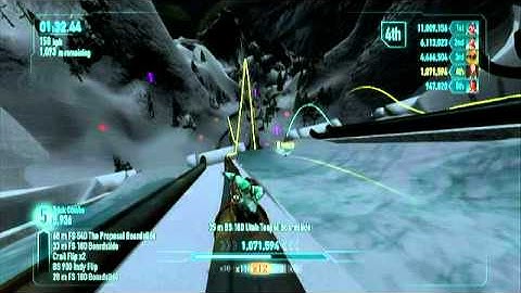 SSX Gameplay New Zealand (Trick It)