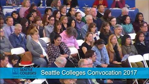 Seattle Colleges Convocation 2017