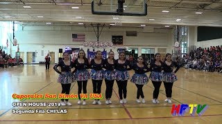 2da. Fila CHI'LAS - OPEN HOUSE 2019 - Caporales San Simón VA USA