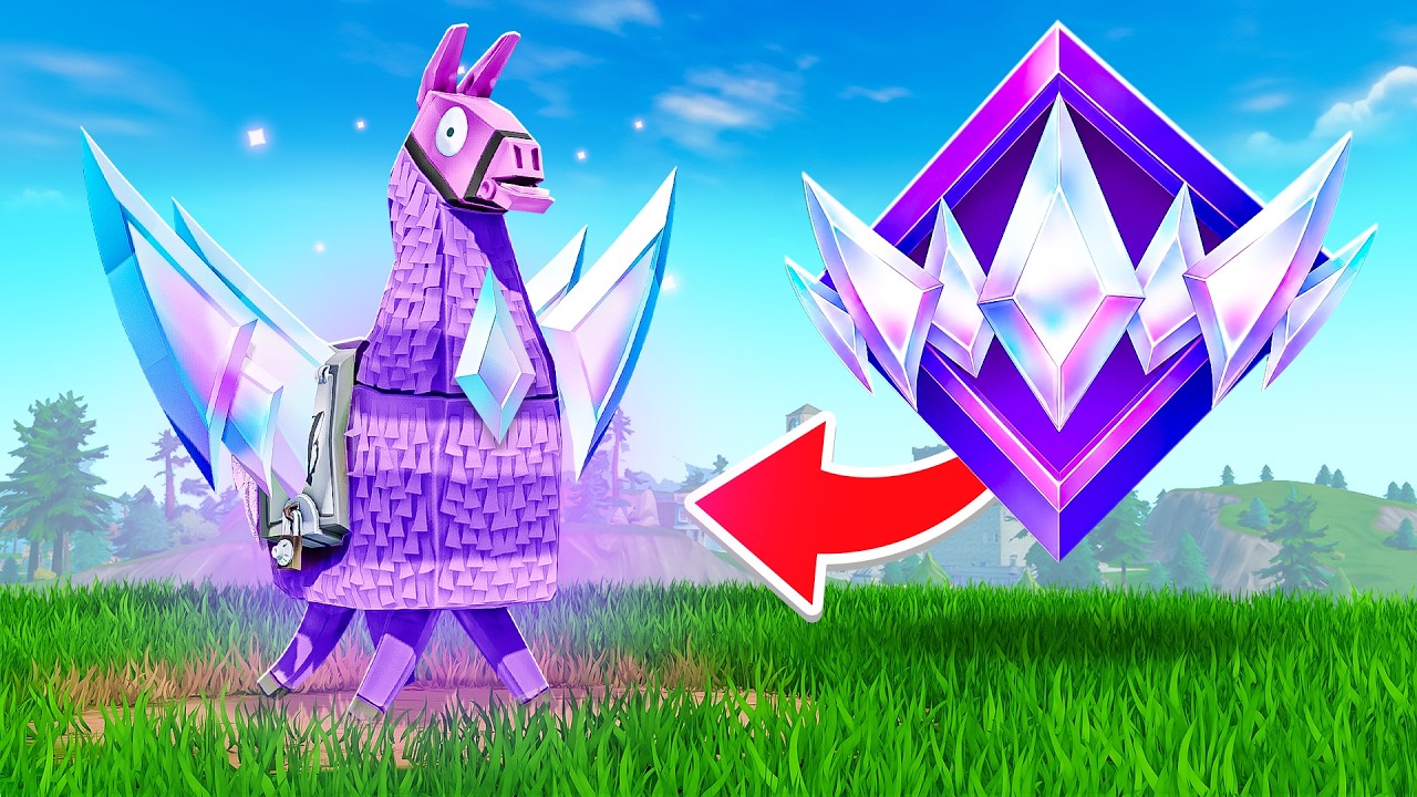 I Added RANKED LLAMAS To Fortnite!