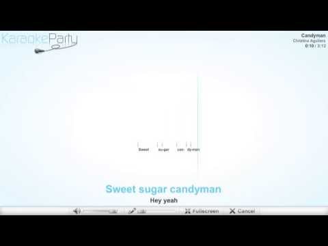 christina-aguilera---candyman---karaoke