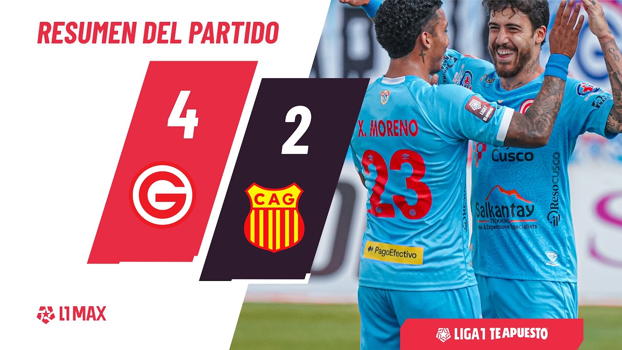 Deportivo Garcilaso 4-2 Atletico Grau | Game Highlights & GOALS | #Liga1TeApuesto2026