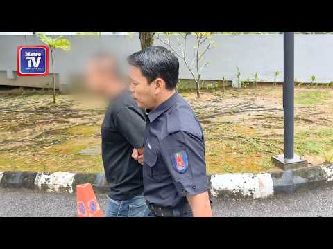 Suspek bunuh isteri pegawai AKPS tiba di Mahkamah Seremban