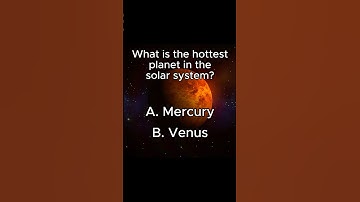 🔥 What Is the Hottest Planet in the Solar System? 🌍☀️ #shorts #quiz #quizgames