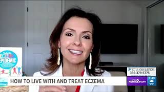 WFMY News 2: Living with and Treating Eczema | Dr. Ana-Maria Temple, Holistic Pediatrician