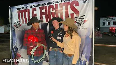 Open | Derrick Begay and Trey Yates Win the Ariat WSTR Title Fights XI at Rancho Rio.