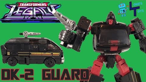 Transformers Legacy Deluxe Class DK-2 Guard Review