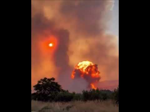Βίντεο από την έκρηξη στην Νέα Αγχίαλο !!! Δεν είναι δυνατόν αυτό που γίνεται.