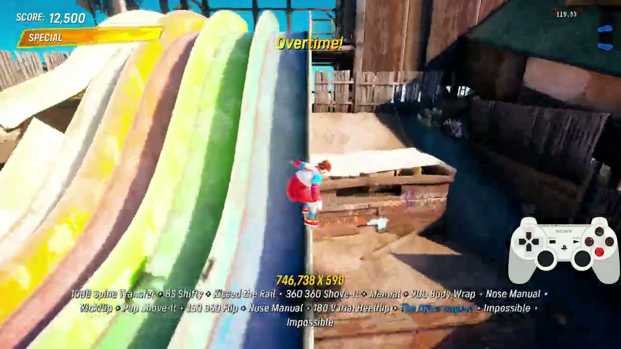 THPS 3+4 | 1 Billion Points Combo | Waterpark