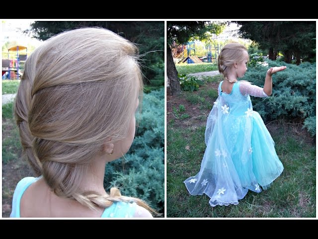 ELSAS CORONATION HAIRSTYLE DISNEYS FROZEN  YouTube