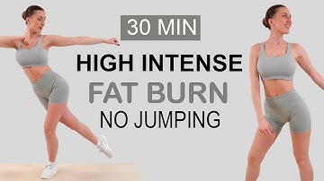 30 Min High Intense Fat Burn | Full Body Cardio HIIT Workout, Super Sweaty, No Repeat