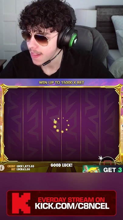 LUCKIEST MAX BET GATES OF OLYMPUS SPIN!? #slots #casino #gambling - YouTube